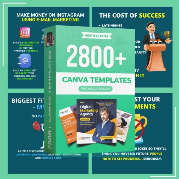 2800+ Canva Editable Templates
